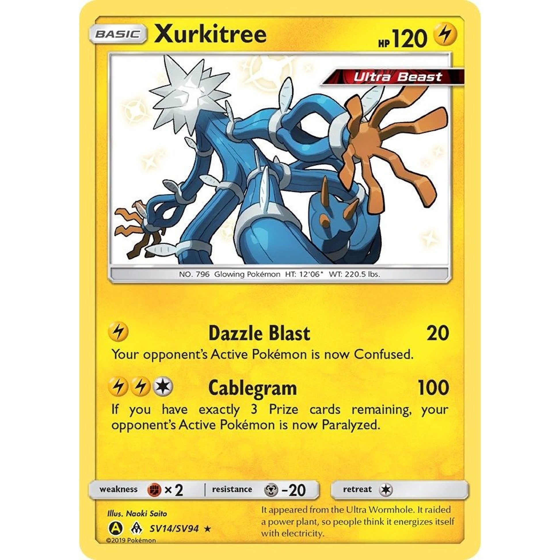 Image for Xurkitree (SV14/SV94) (HIF:SV) - Pokemon