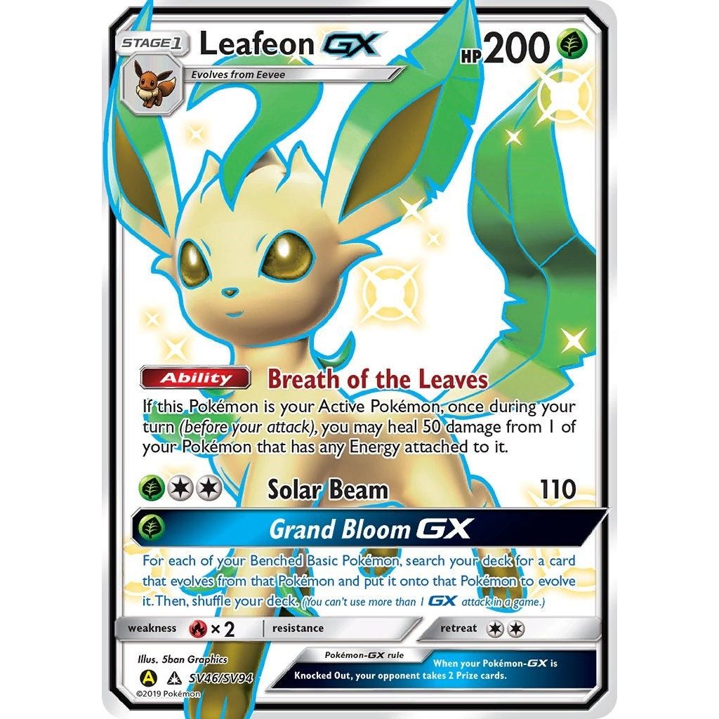 Image for Leafeon GX (SV46/SV94) (HIF:SV) - Pokemon