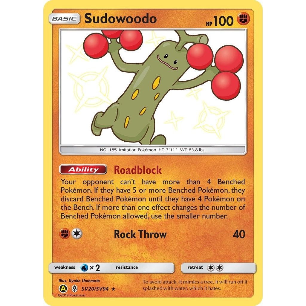 Image for Sudowoodo (SV20/SV94) (HIF:SV) - Pokemon