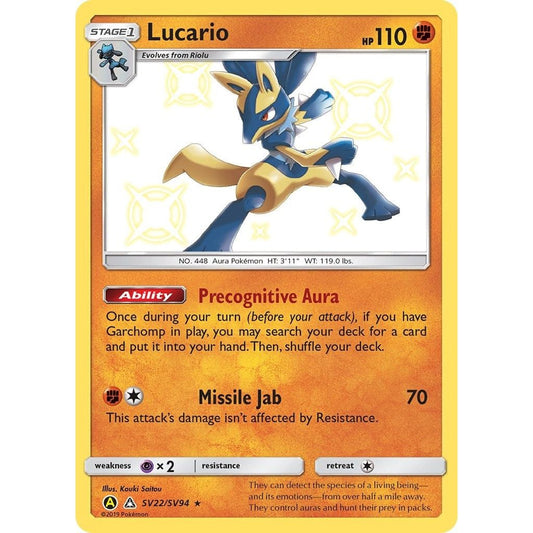 Image for Lucario (SV22/SV94) (HIF:SV) - Pokemon