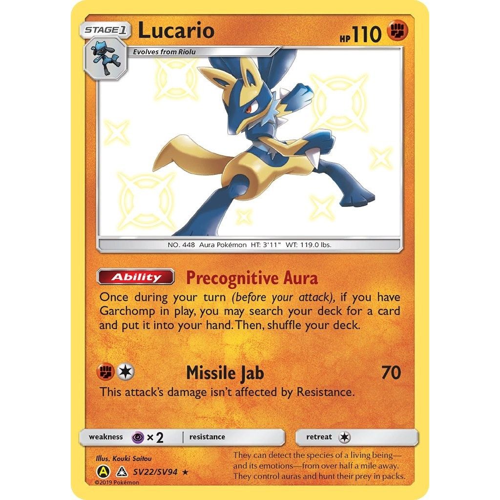 Image for Lucario (SV22/SV94) (HIF:SV) - Pokemon