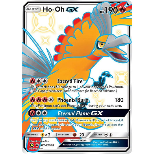 Image for Ho-Oh GX (SV50/SV94) (HIF:SV) - Pokemon