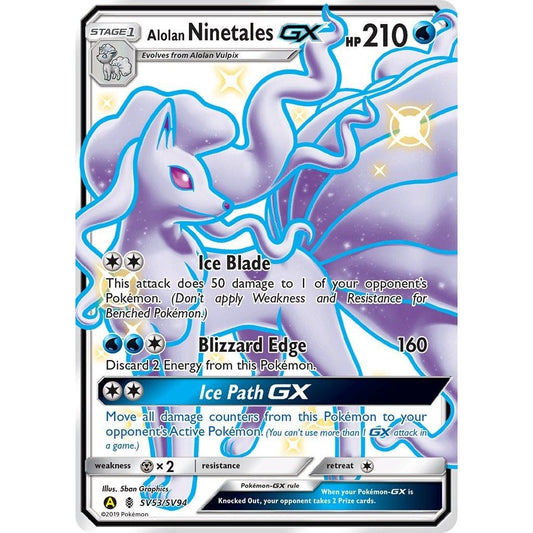Image for Alolan Ninetales GX (SV53/SV94) (HIF:SV) - Pokemon