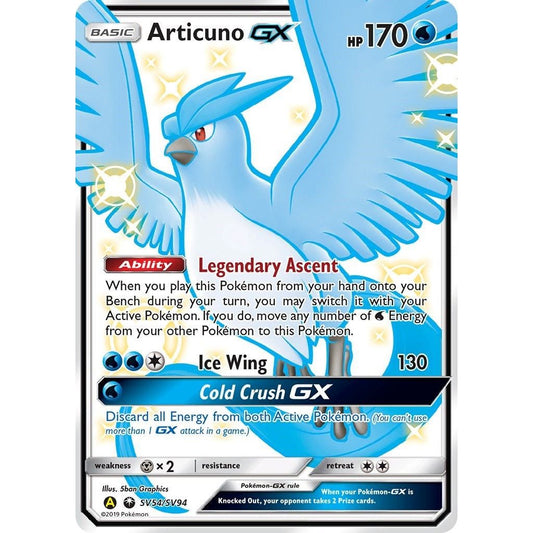 Image for Articuno GX (SV54/SV94) (HIF:SV) - Pokemon