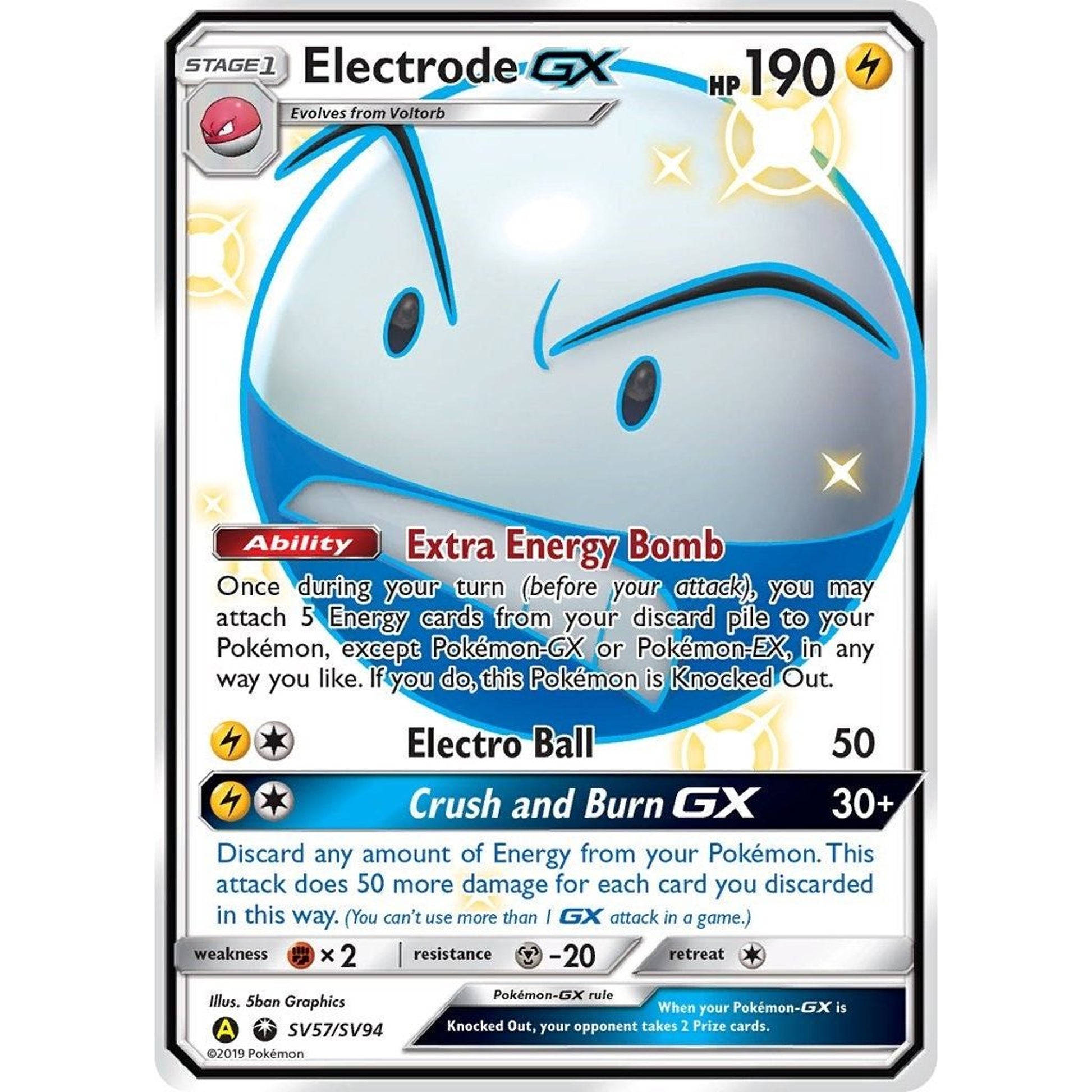 Image for Electrode GX (SV57/SV94) (HIF:SV) - Pokemon