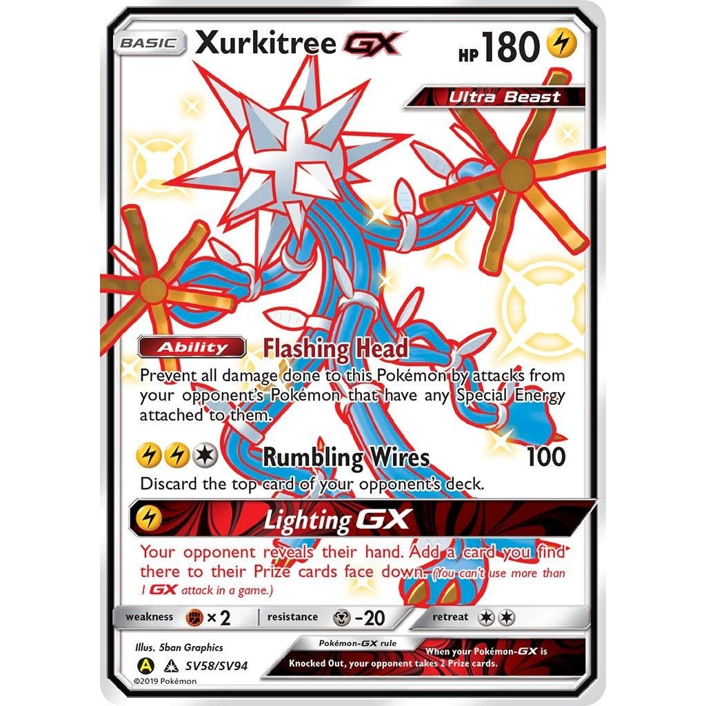 Image for Xurkitree GX (SV58/SV94) (HIF:SV) - Pokemon