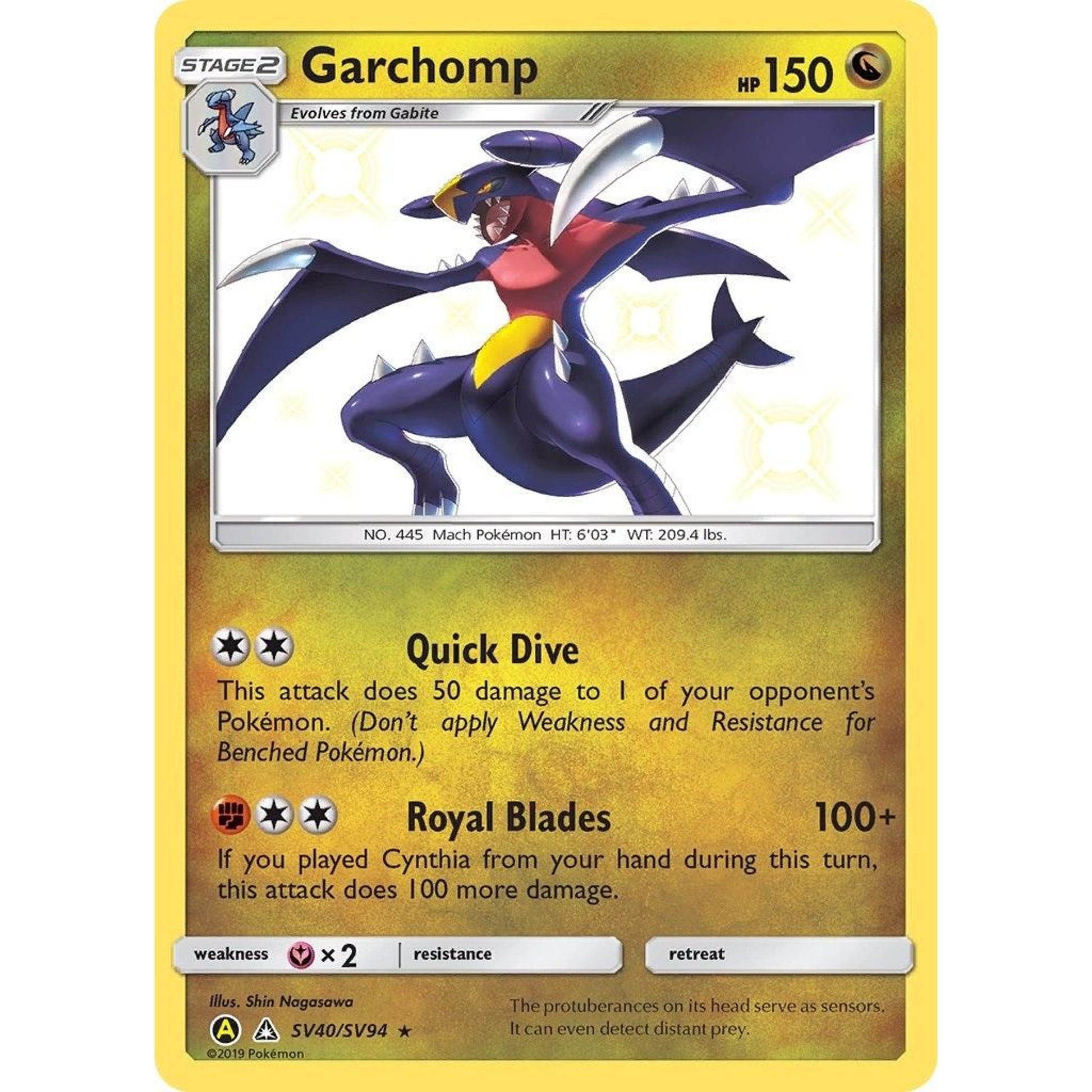Image for Garchomp (SV40/SV94) (HIF:SV) - Pokemon