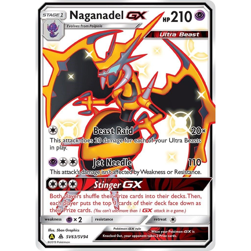 Image for Naganadel GX (SV63/SV94) (HIF:SV) - Pokemon