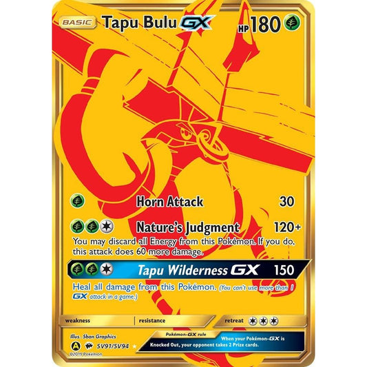 Image for Tapu Bulu GX (SV91/SV94) (HIF:SV) - Pokemon