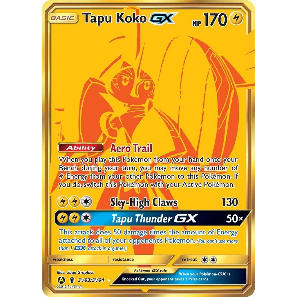 Image for Tapu Koko GX (SV93/SV94) (HIF:SV) - Pokemon