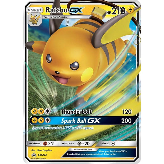 Image for Raichu GX - SM213 (SM213) (SMP) - Pokemon