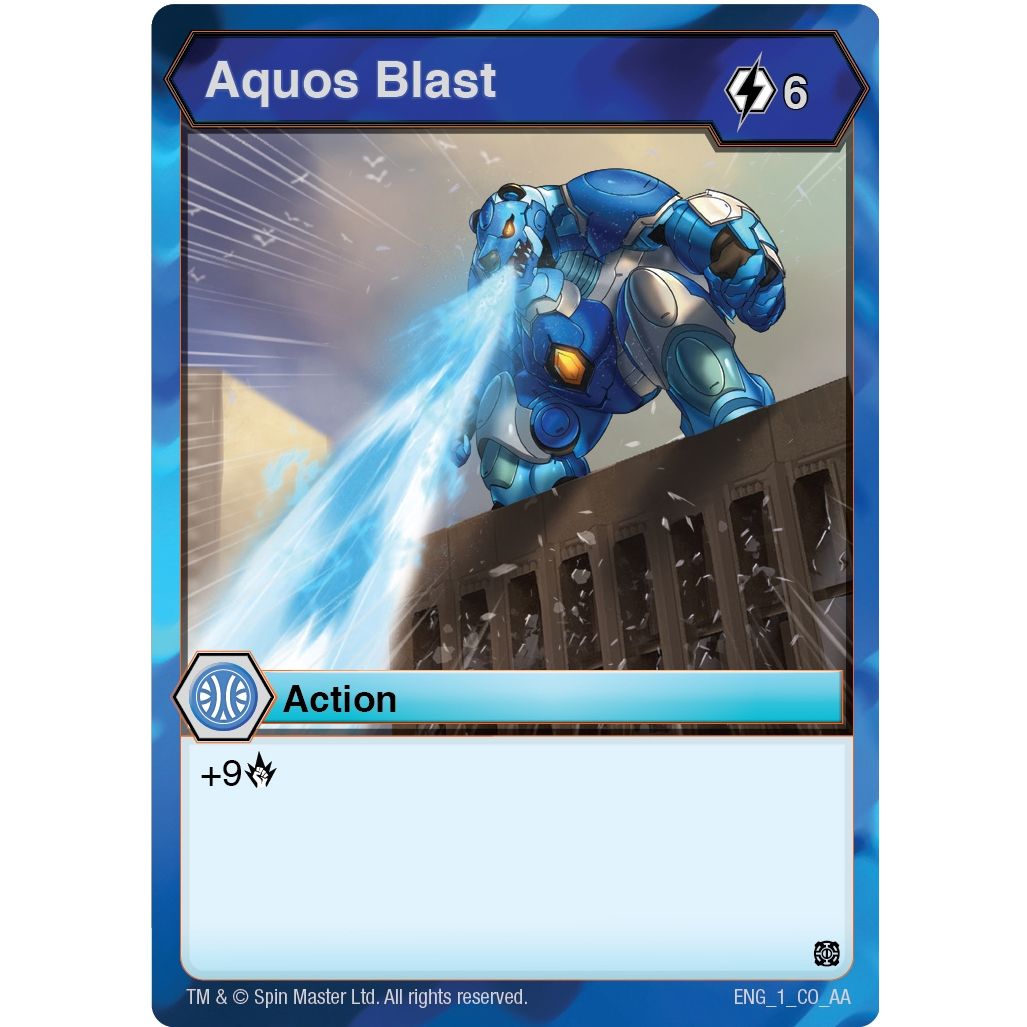 Image for Aquos Blast (1) (AA) - Bakugan TCG