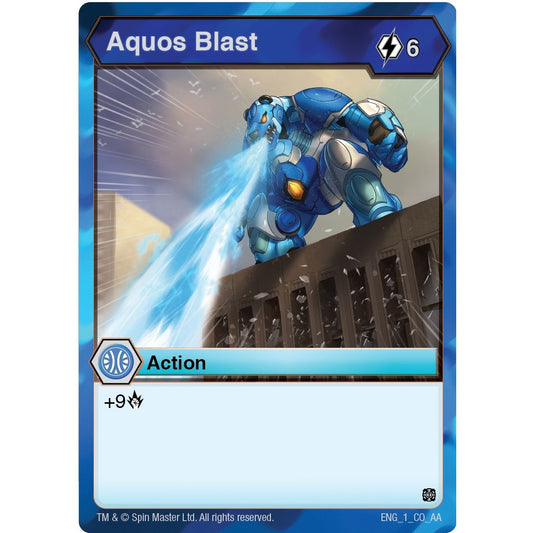 Image for Aquos Blast (1) (AA) - Bakugan TCG