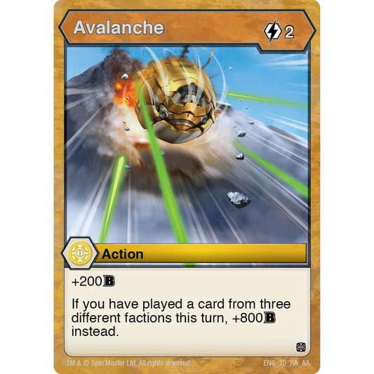 Image for Avalanche (10) (AA) - Bakugan TCG
