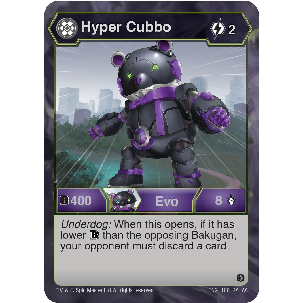 Image for Hyper Cubbo (106) (106) (AA) - Bakugan TCG