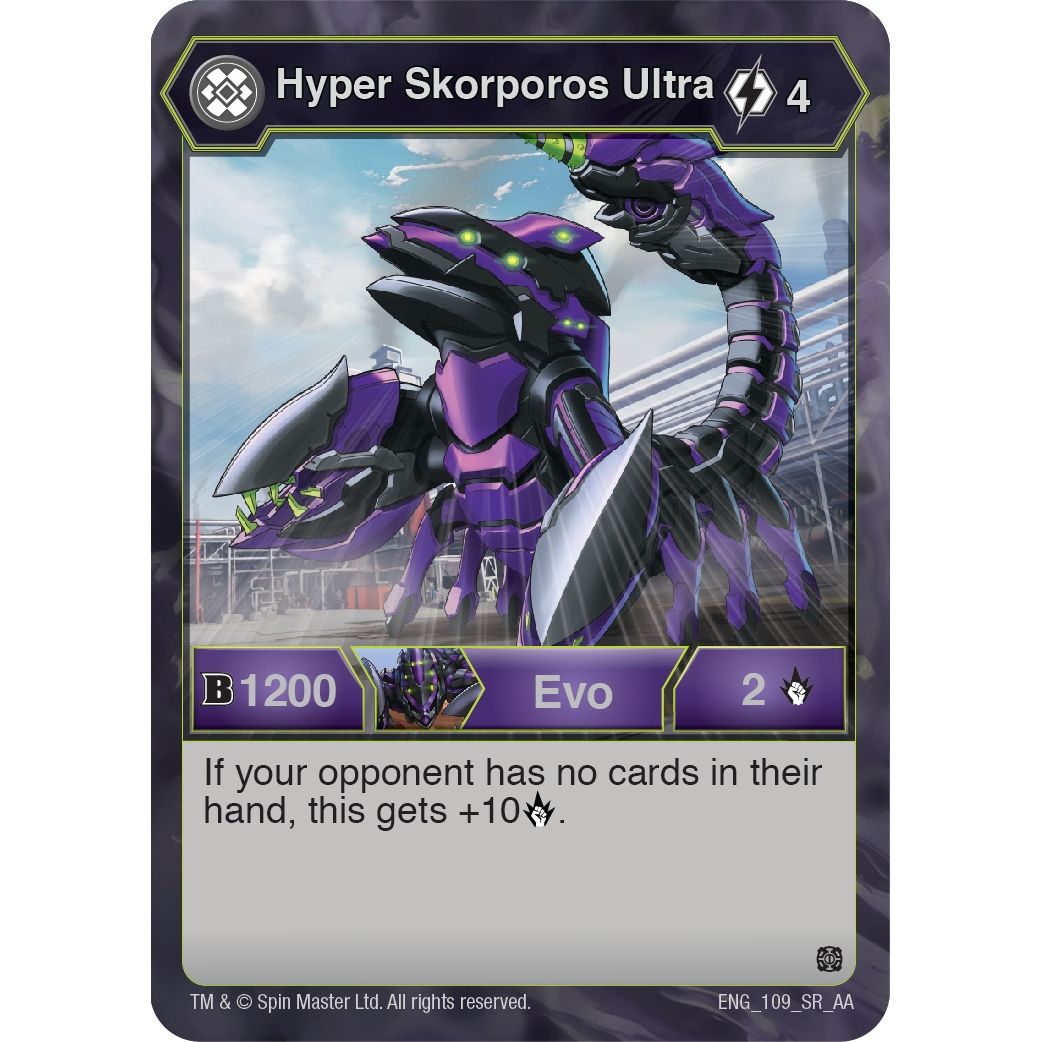 Image for Hyper Skorporos Ultra (109) (AA) - Bakugan TCG