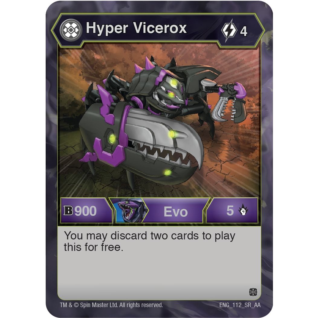 Image for Hyper Vicerox (112) (112) (AA) - Bakugan TCG