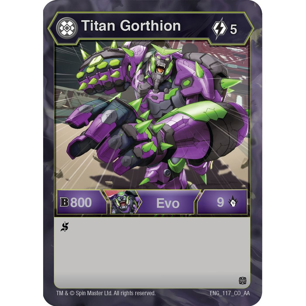 Image for Titan Gorthion (117) (AA) - Bakugan TCG