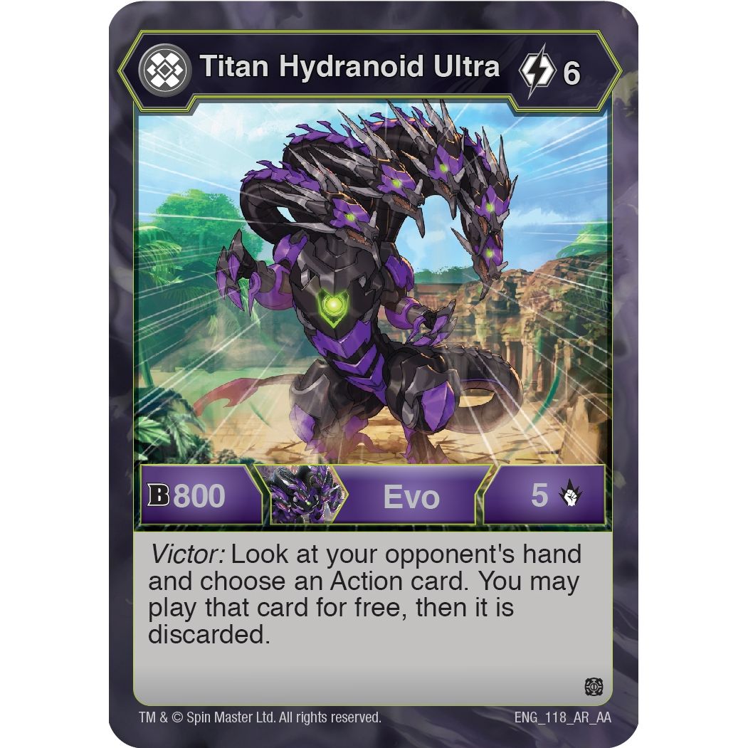 Image for Titan Hydranoid Ultra (118) (118) (AA) - Bakugan TCG