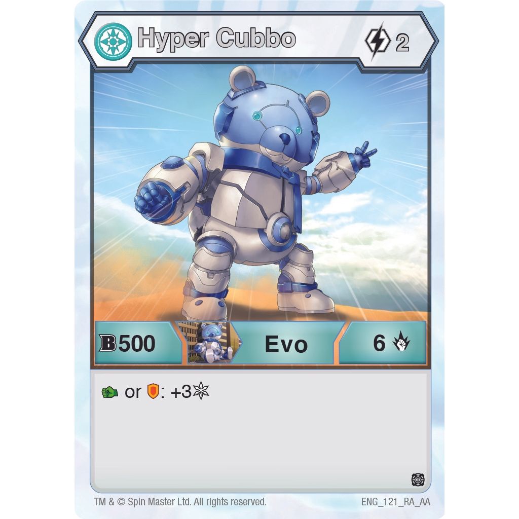 Image for Hyper Cubbo (121) (121) (AA) - Bakugan TCG