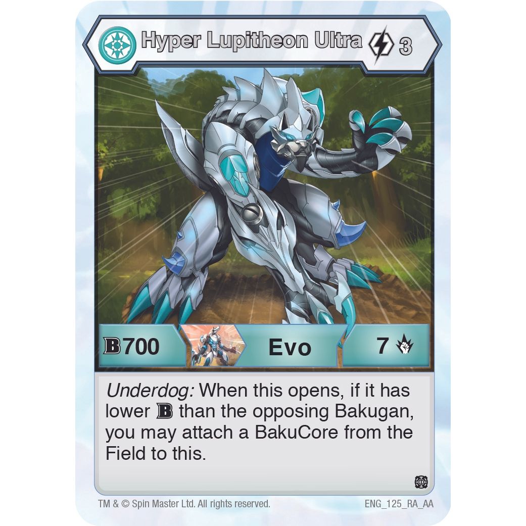 Image for Hyper Lupitheon Ultra (125) (125) (AA) - Bakugan TCG