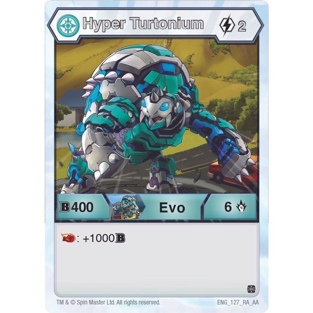 Image for Hyper Turtonium (127) (AA) - Bakugan TCG