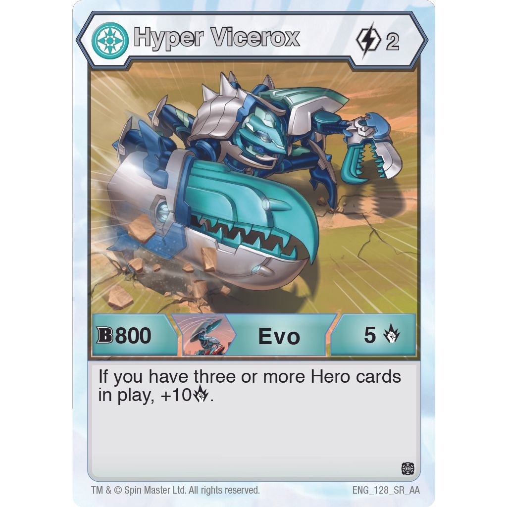 Image for Hyper Vicerox (128) (128) (AA) - Bakugan TCG
