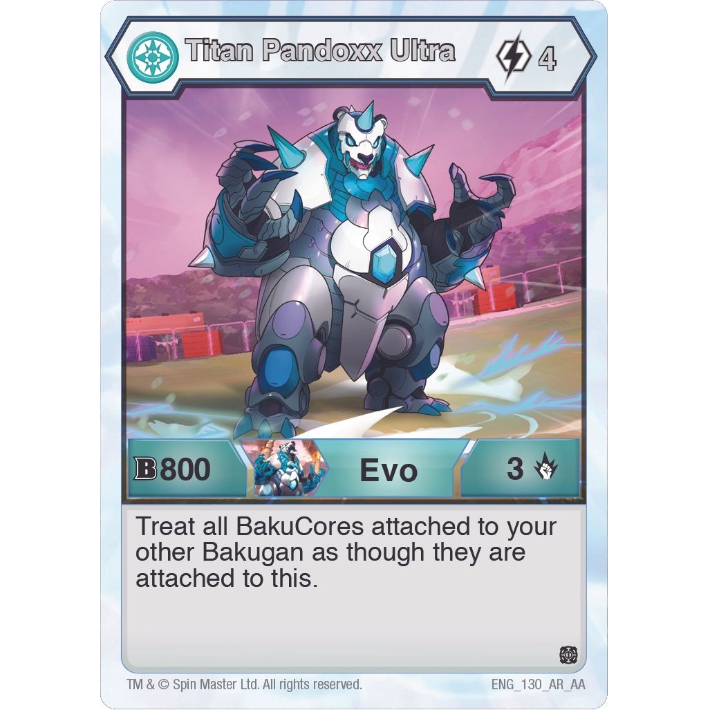 Image for Titan Pandoxx Ultra (130) (AA) - Bakugan TCG