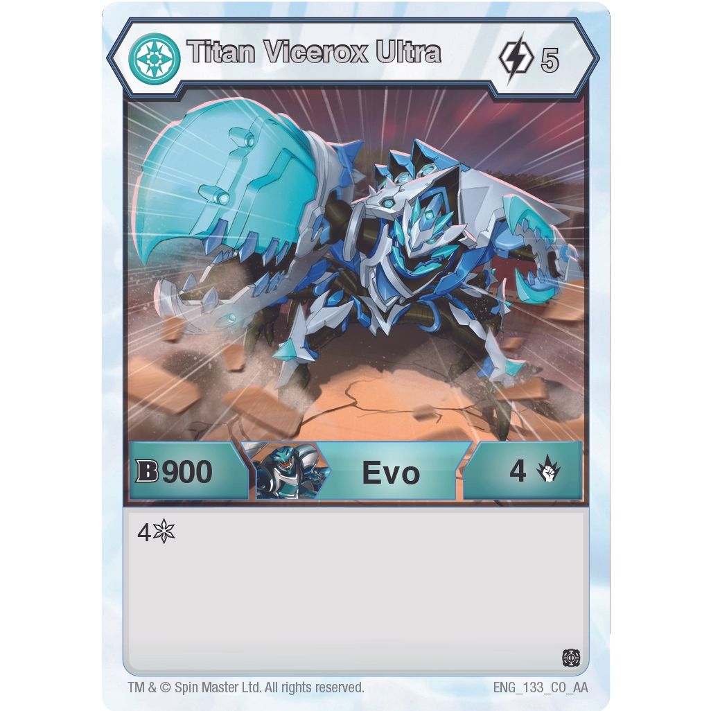 Image for Titan Vicerox Ultra (133) (133) (AA) - Bakugan TCG