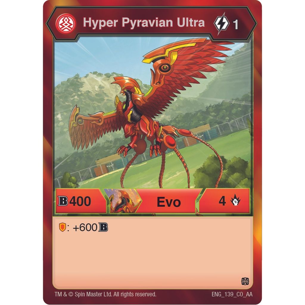 Image for Hyper Pyravian Ultra (139) (139) (AA) - Bakugan TCG