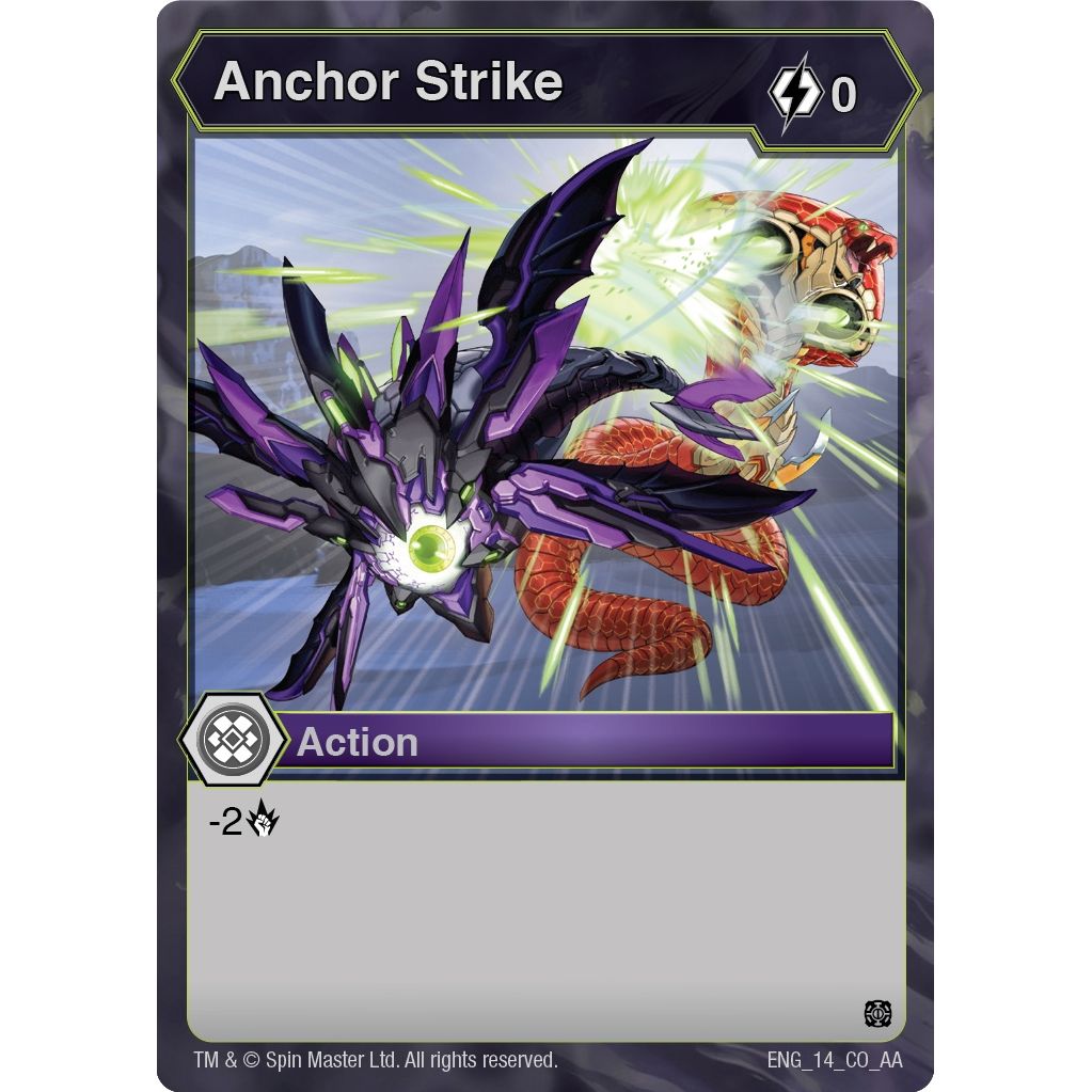 Image for Anchor Strike (14) (AA) - Bakugan TCG