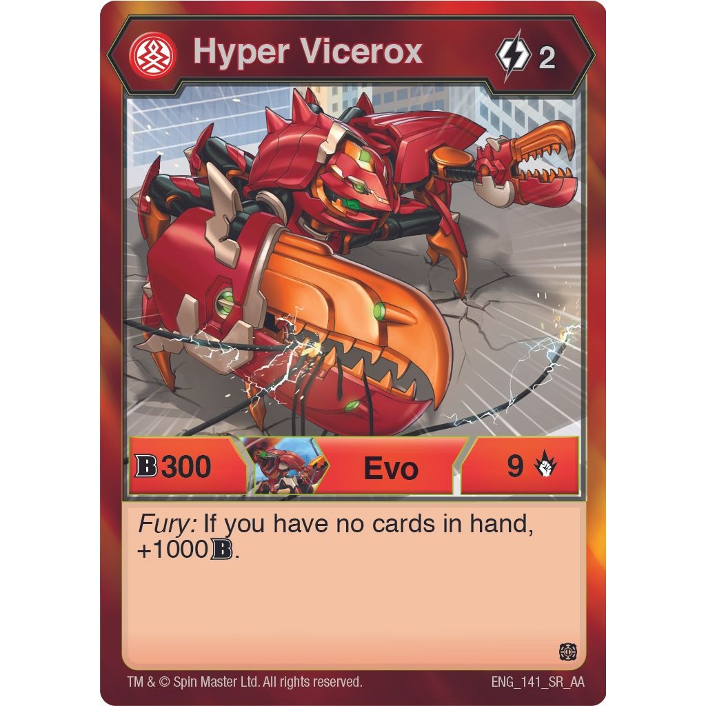 Image for Hyper Vicerox (141) (141) (AA) - Bakugan TCG
