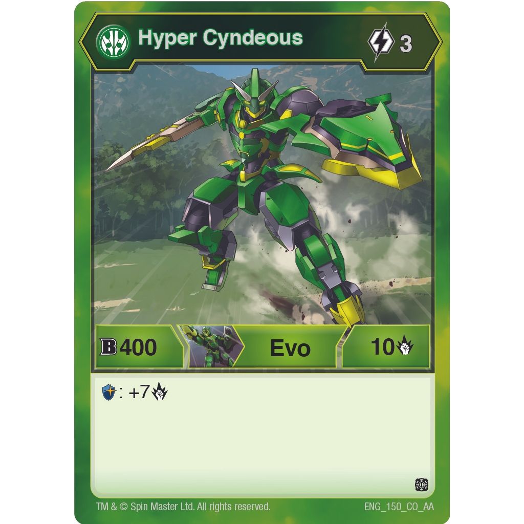 Image for Hyper Cyndeous (150) (150) (AA) - Bakugan TCG