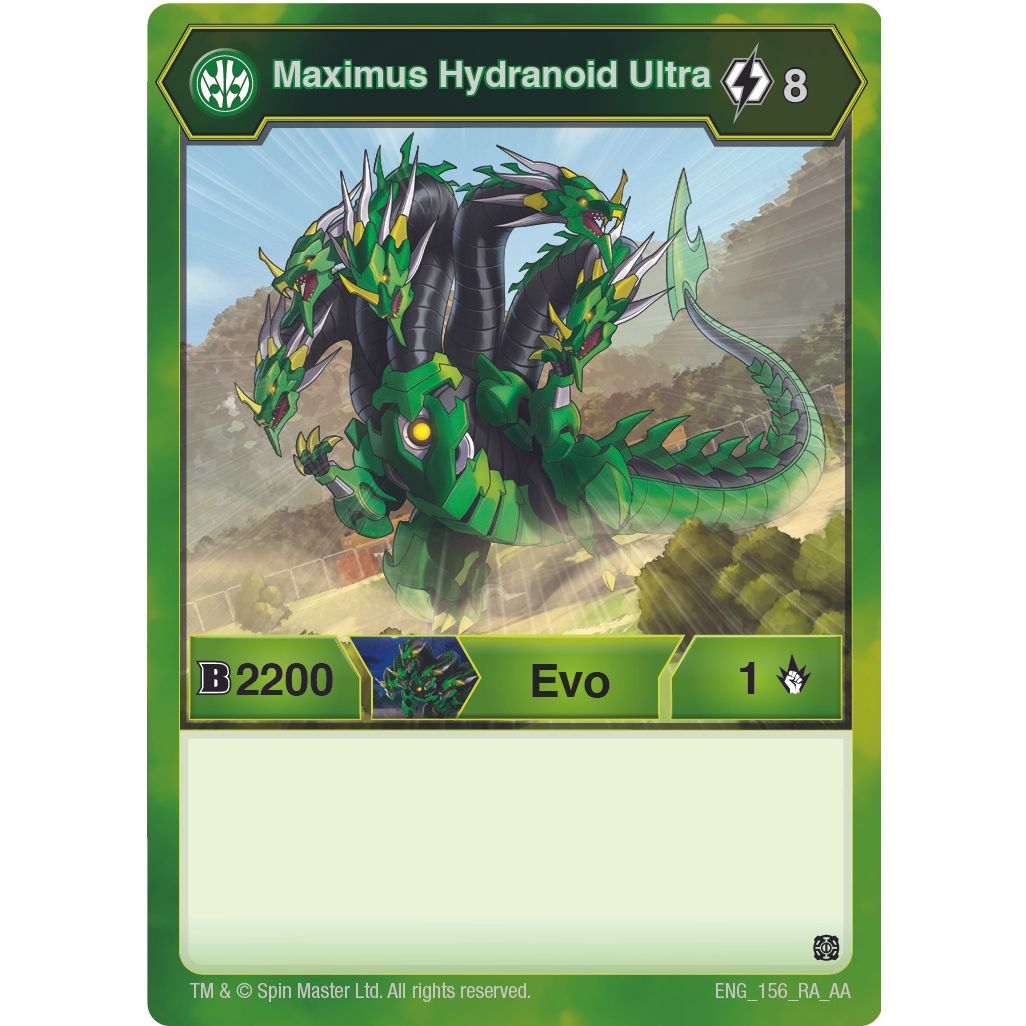 Image for Maximus Hydranoid Ultra (156) (AA) - Bakugan TCG