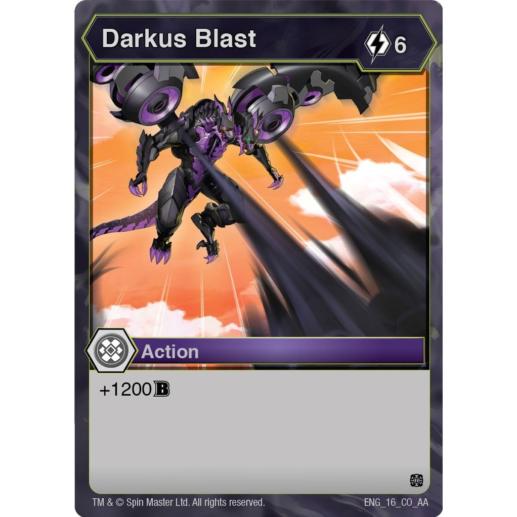 Image for Darkus Blast (16) (AA) - Bakugan TCG