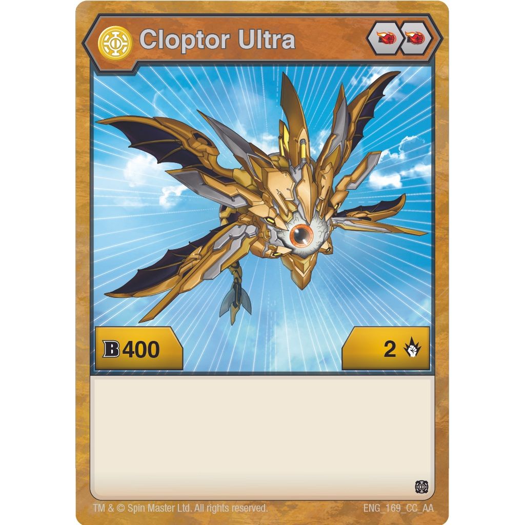 Image for Cloptor Ultra (169) (AA) - Bakugan TCG