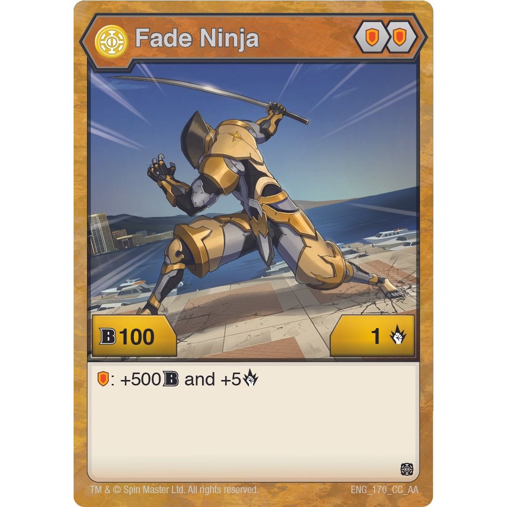 Image for Fade Ninja (170) (170) (AA) - Bakugan TCG
