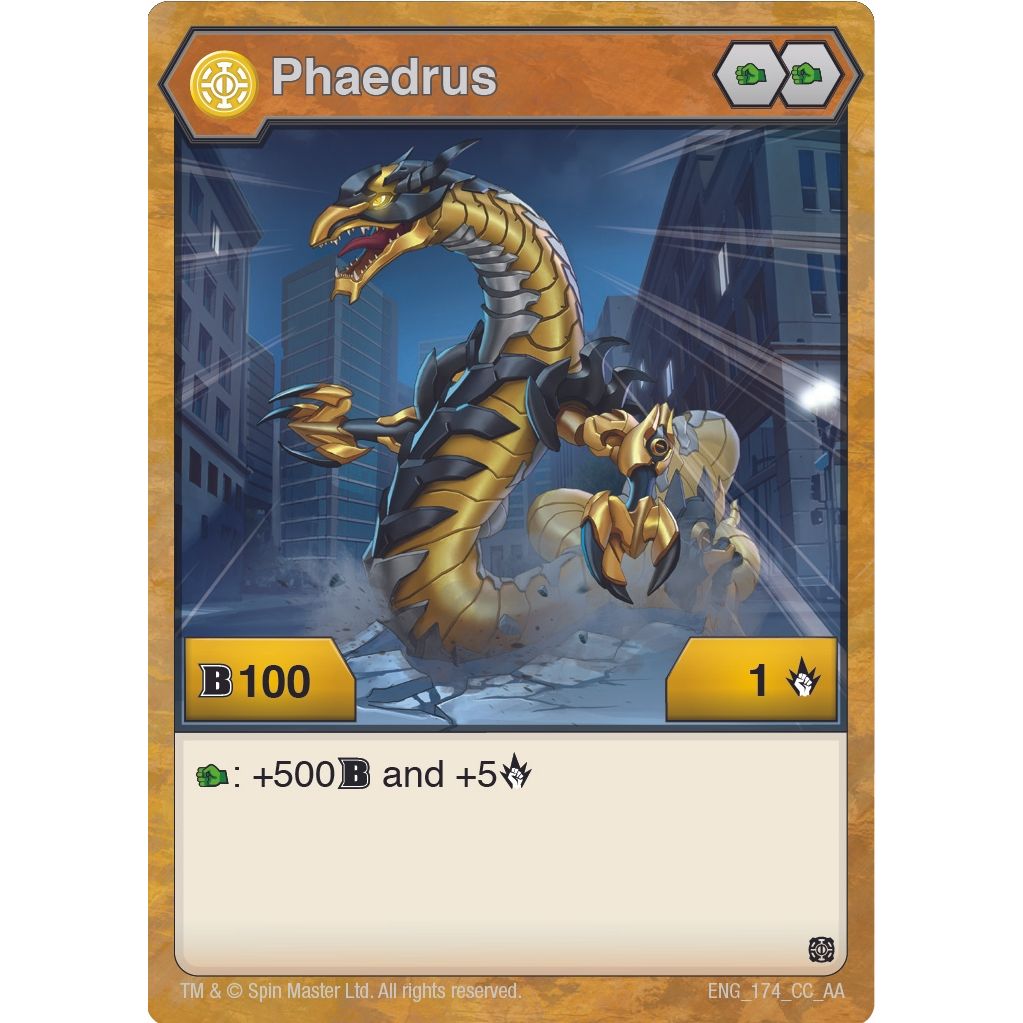 Image for Phaedrus (174) (AA) - Bakugan TCG