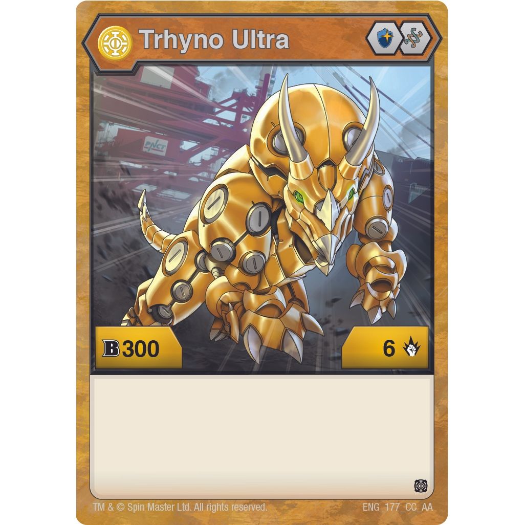 Image for Trhyno Ultra (177) (AA) - Bakugan TCG