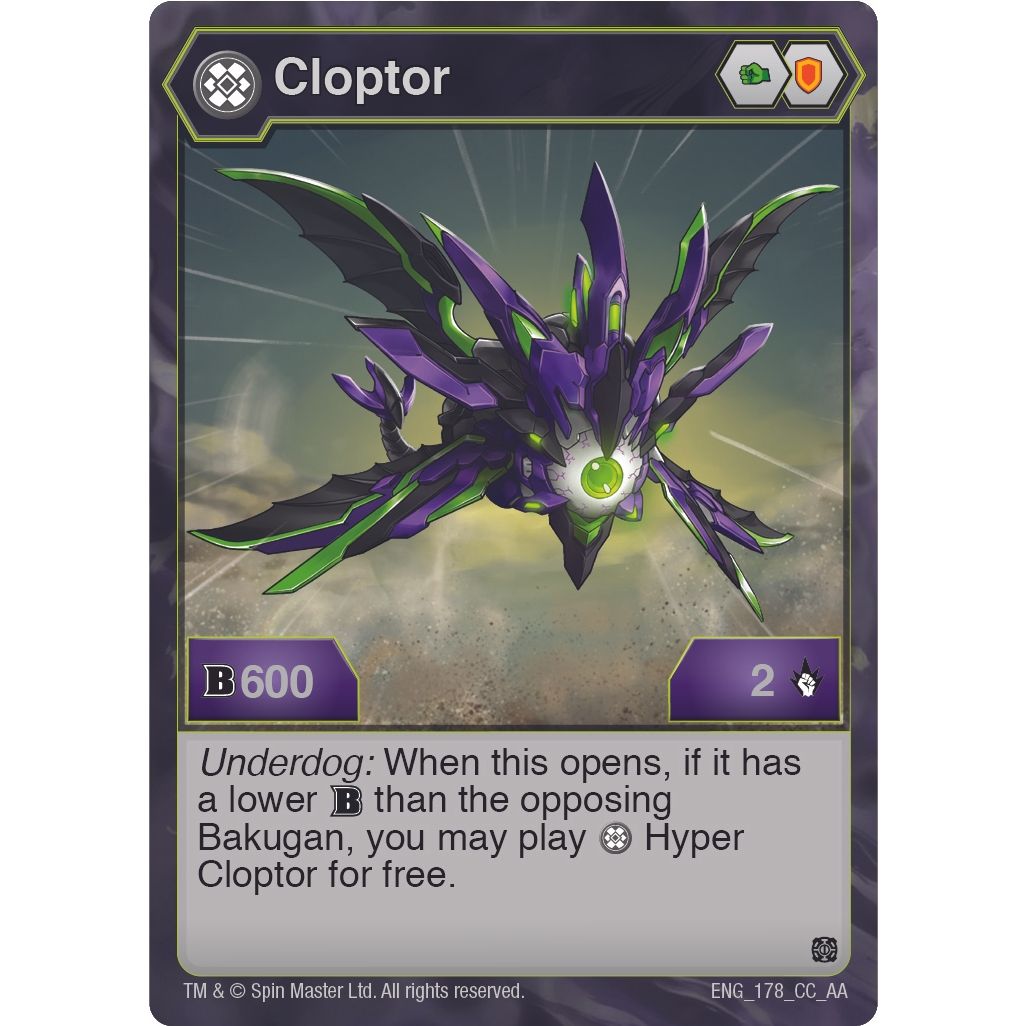 Image for Cloptor (178) (178) (AA) - Bakugan TCG