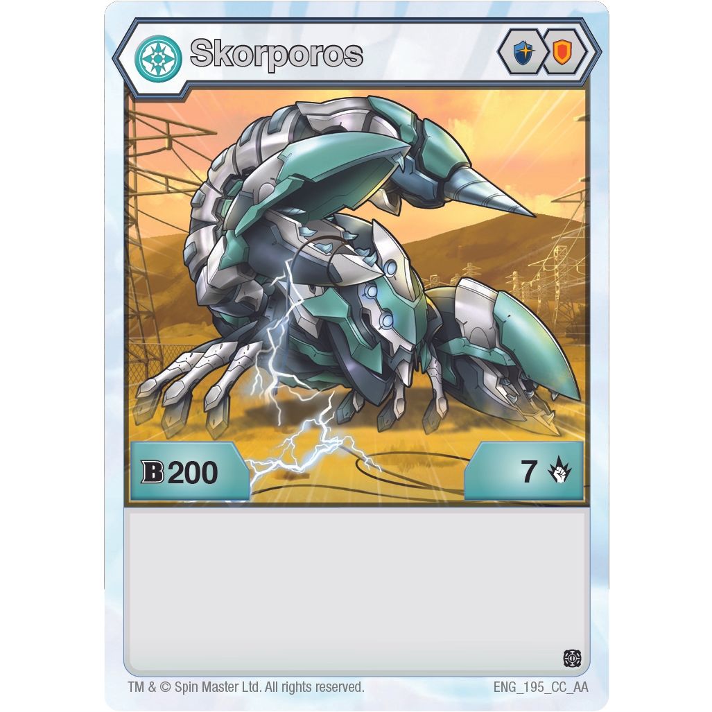 Image for Skorporos (195) (195) (AA) - Bakugan TCG