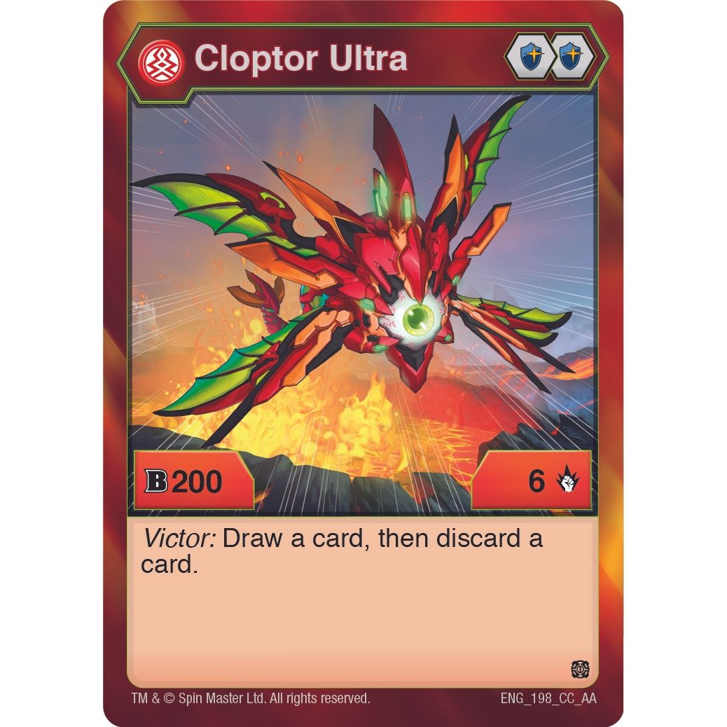 Image for Cloptor Ultra (198) (198) (AA) - Bakugan TCG