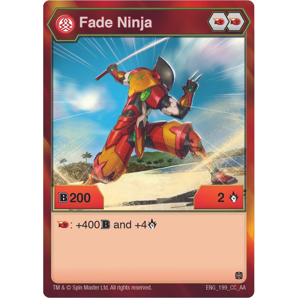 Image for Fade Ninja (199) (199) (AA) - Bakugan TCG