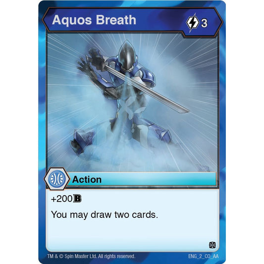 Image for Aquos Breath (2) (AA) - Bakugan TCG