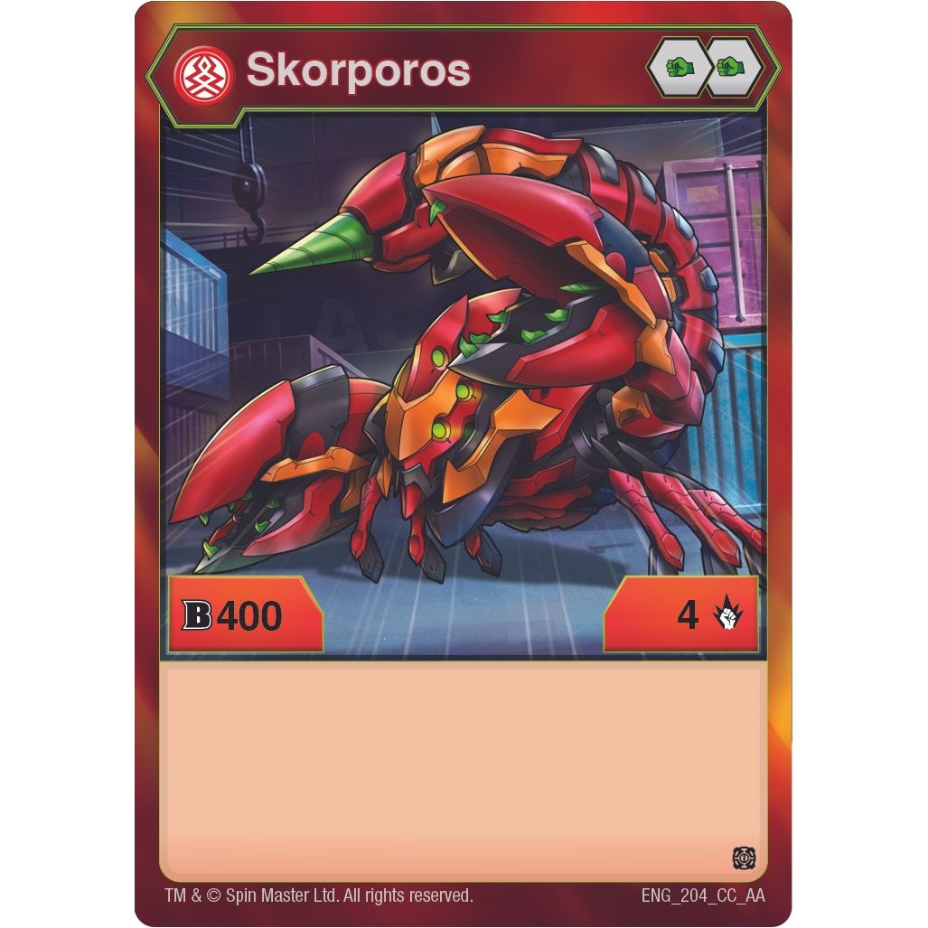 Image for Skorporos (204) (204) (AA) - Bakugan TCG