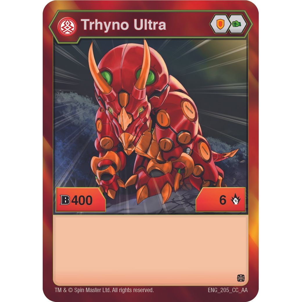 Image for Trhyno Ultra (205) (205) (AA) - Bakugan TCG