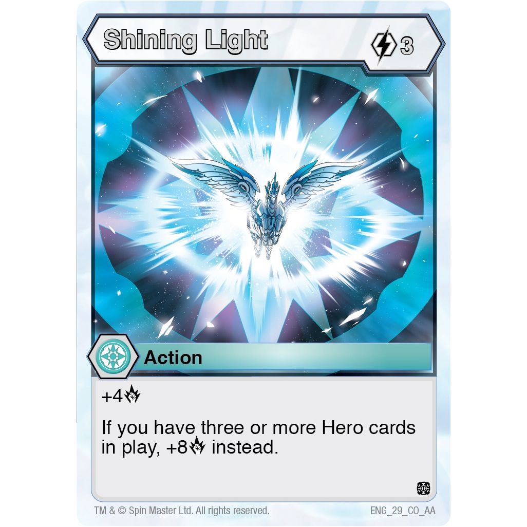 Image for Shining Light (29) (AA) - Bakugan TCG