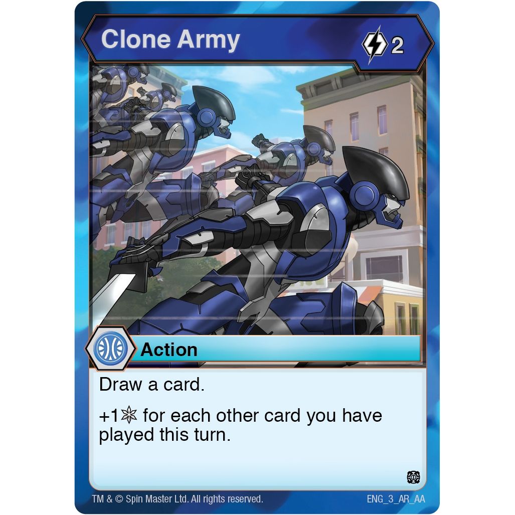 Image for Clone Army (3) (AA) - Bakugan TCG