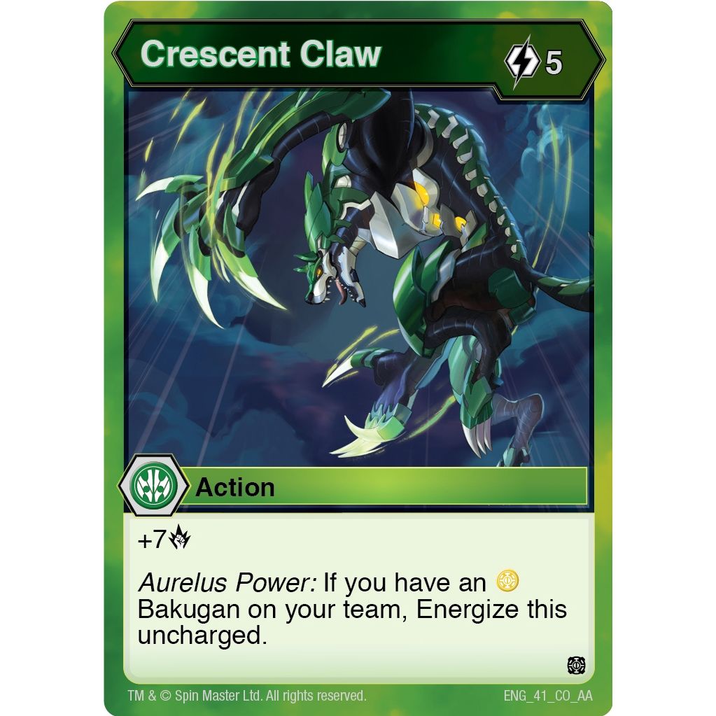 Image for Crescent Claw (41) (AA) - Bakugan TCG