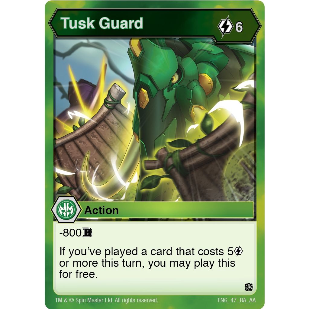 Image for Tusk Guard (47) (AA) - Bakugan TCG